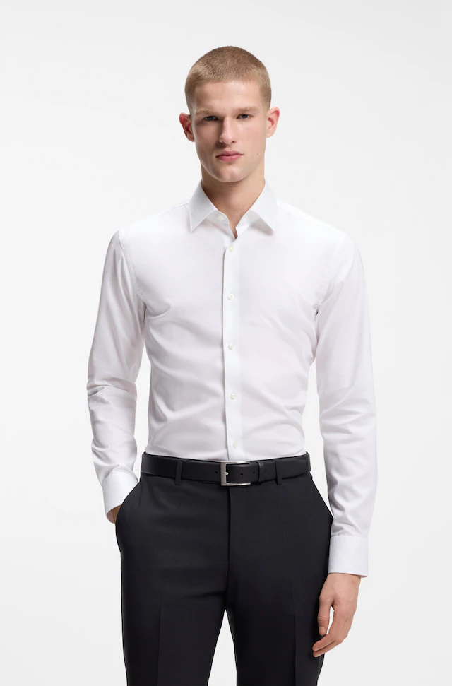 BOSS Businesshemd Kentkragen, Slim Fit, bügelleicht