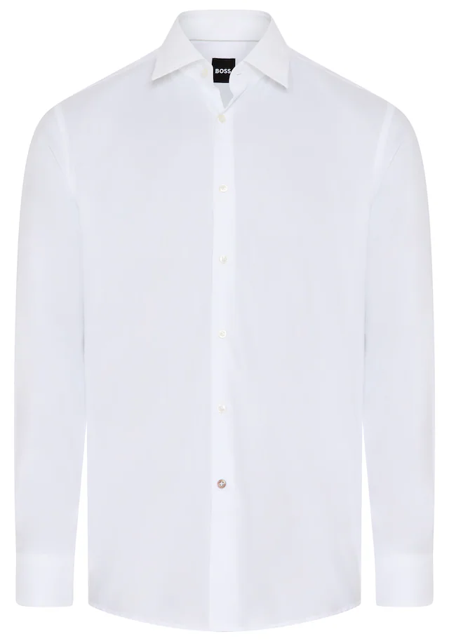 BOSS Businesshemd Kentkragen, Slim Fit, bügelleicht