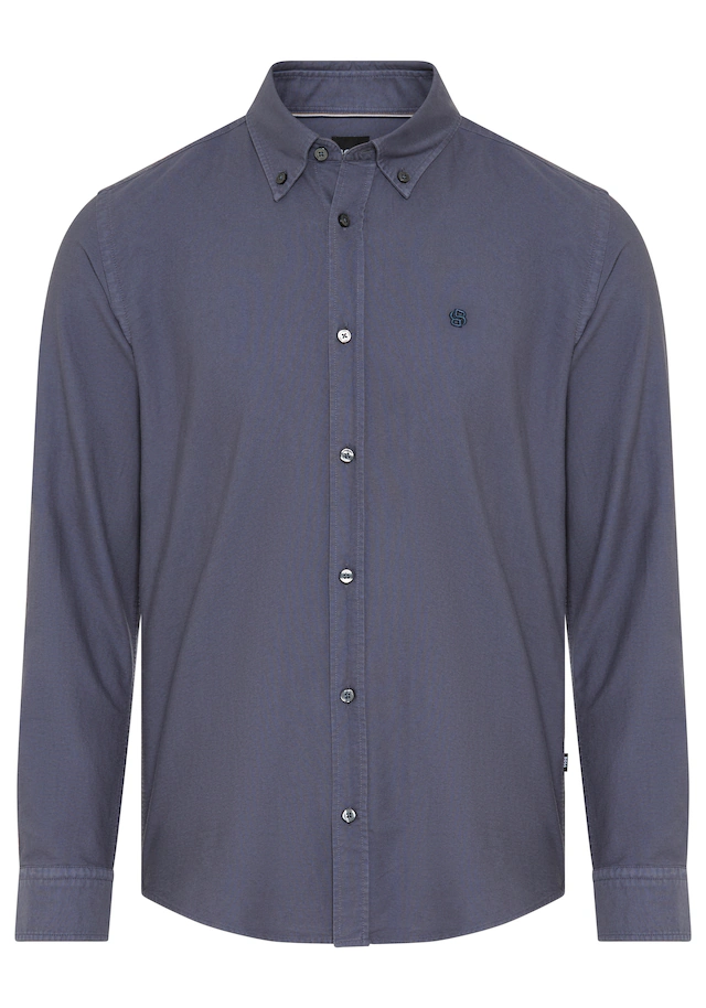 BOSS Businesshemd »ROAN« Langarm, Button-Down-Kragen, slim fit