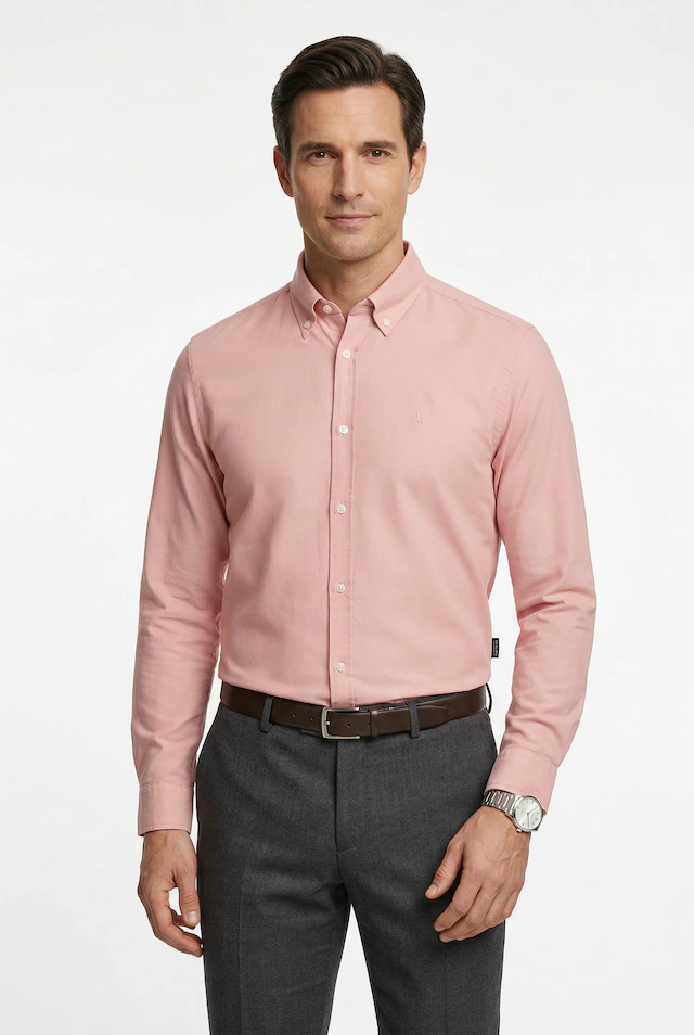 BOSS Businesshemd »ROAN« Langarm, Button-Down-Kragen, slim fit