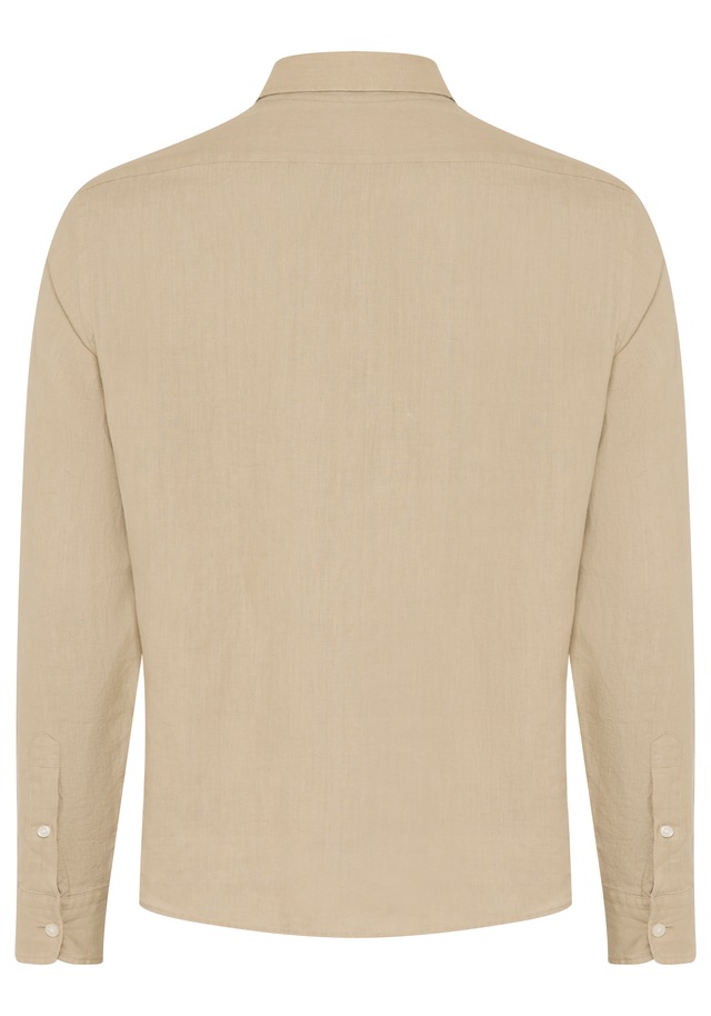 BOSS Leinenhemd »LIAM« 100% Leinen mit Button-Down-Kragen, regular fit
