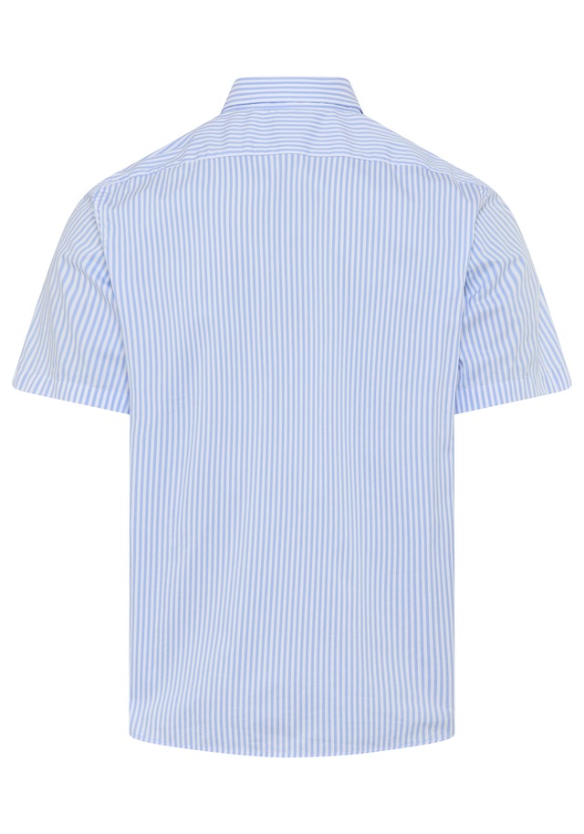 BOSS Kurzarmhemd Button-down-Kragen Regular Fit, Baumwollmix
