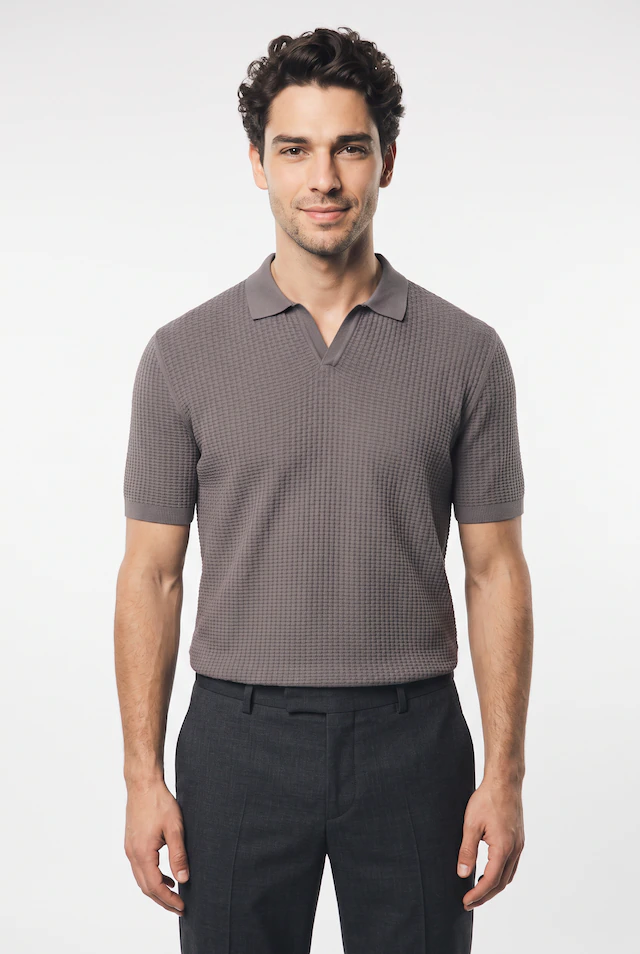 BOSS Kurzarmpullover »H-Natalo« mit Polokragen, regular fit