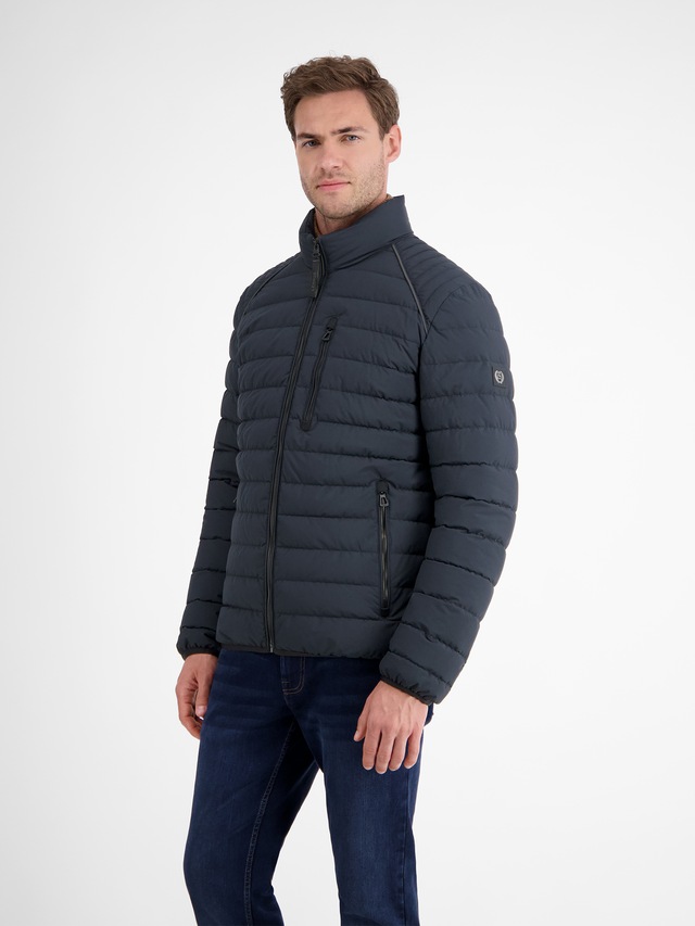 LERROS Steppjacke »Light-Weight Herren Steppjacke« ohne Kapuze Wasserabweisend, atmungsaktiv, Brust- und Seitentaschen, unifarben