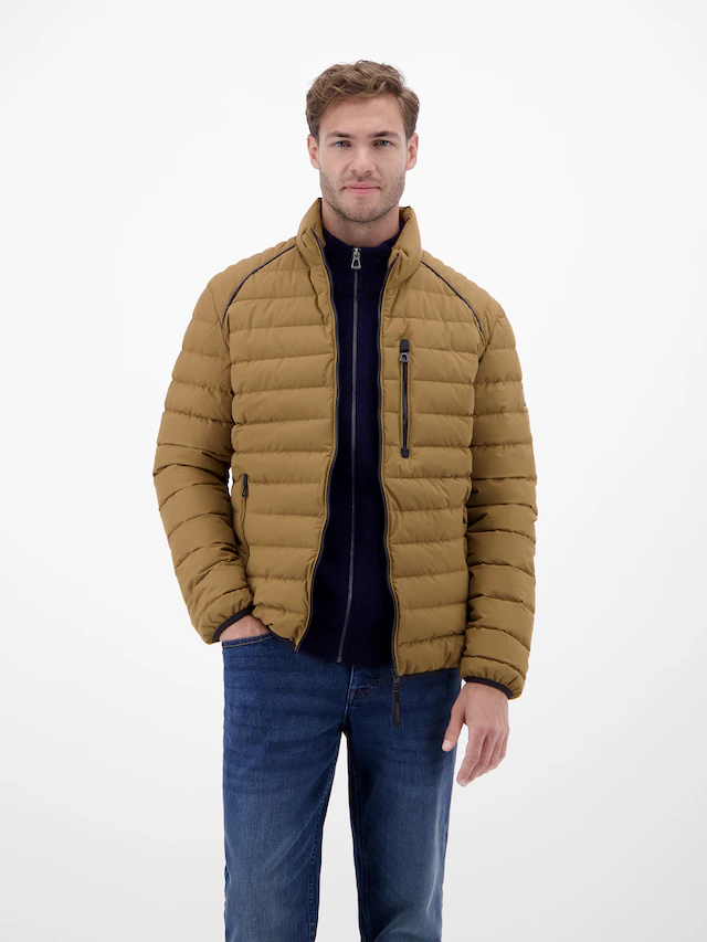 LERROS Steppjacke »Light-Weight Herren Steppjacke« ohne Kapuze Wasserabweisend, atmungsaktiv, Brust- und Seitentaschen, unifarben