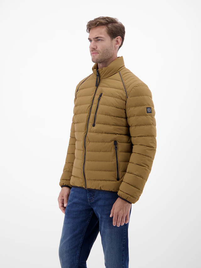 LERROS Steppjacke »Light-Weight Herren Steppjacke« ohne Kapuze Wasserabweisend, atmungsaktiv, Brust- und Seitentaschen, unifarben