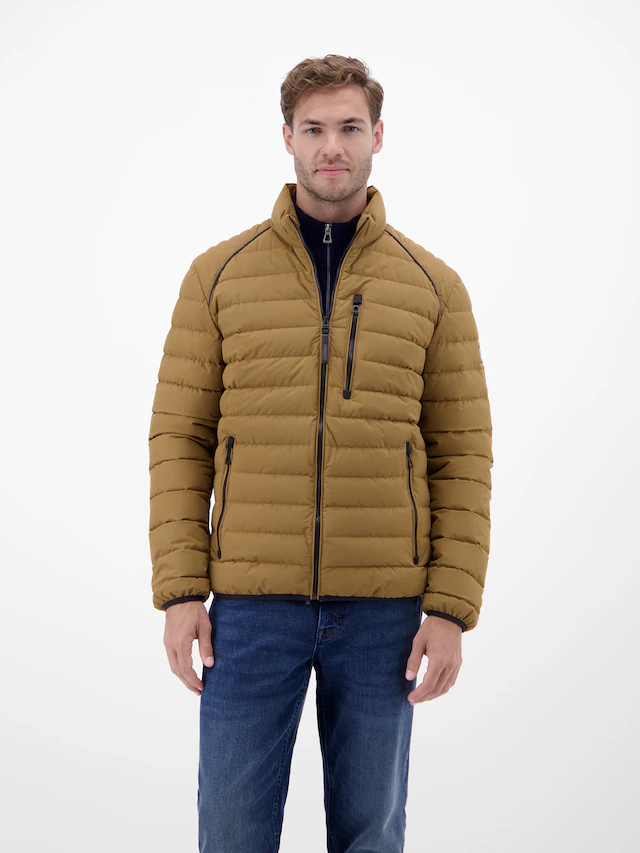 LERROS Steppjacke »Light-Weight Herren Steppjacke« ohne Kapuze Wasserabweisend, atmungsaktiv, Brust- und Seitentaschen, unifarben