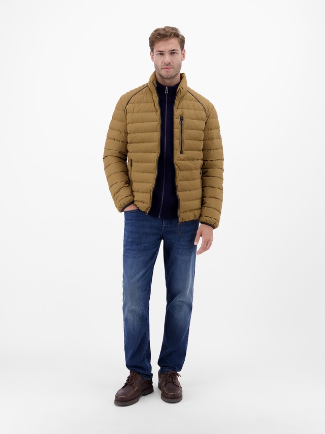 LERROS Steppjacke »Light-Weight Herren Steppjacke« ohne Kapuze Wasserabweisend, atmungsaktiv, Brust- und Seitentaschen, unifarben