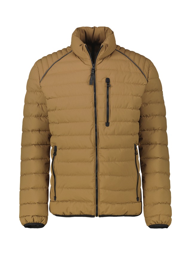 LERROS Steppjacke »Light-Weight Herren Steppjacke« ohne Kapuze Wasserabweisend, atmungsaktiv, Brust- und Seitentaschen, unifarben