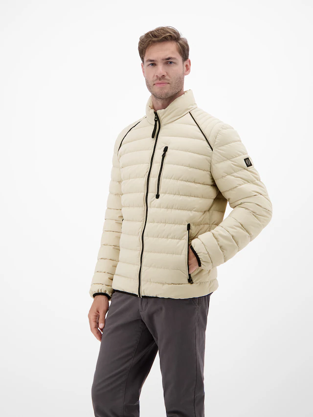 LERROS Steppjacke »Light-Weight Herren Steppjacke« ohne Kapuze Wasserabweisend, atmungsaktiv, Brust- und Seitentaschen, unifarben