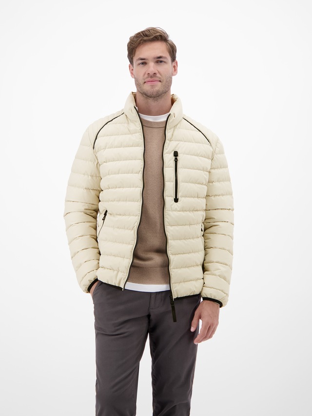 LERROS Steppjacke »Light-Weight Herren Steppjacke« ohne Kapuze Wasserabweisend, atmungsaktiv, Brust- und Seitentaschen, unifarben