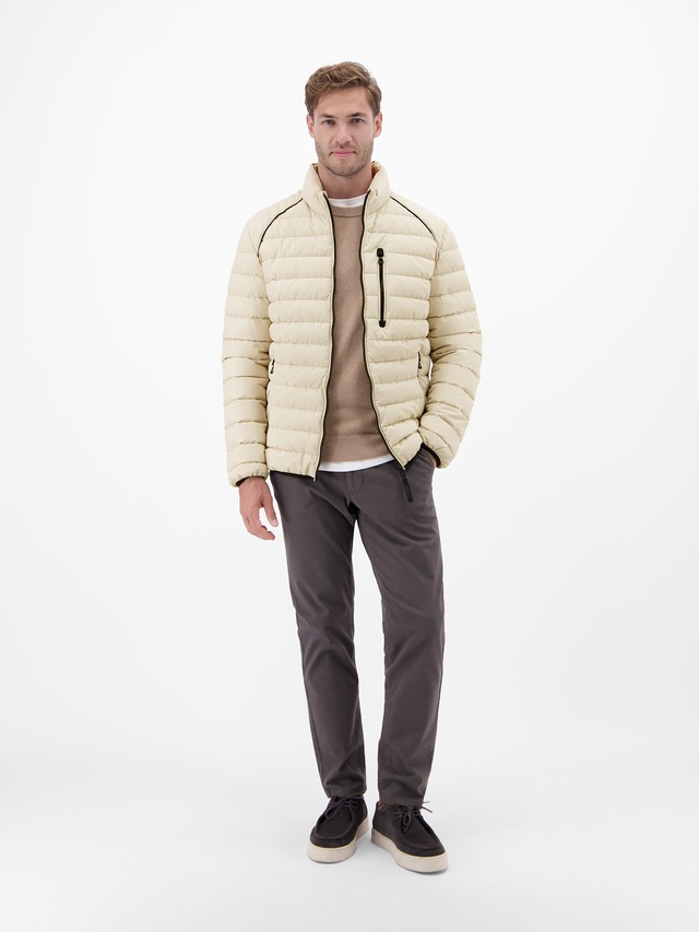 LERROS Steppjacke »Light-Weight Herren Steppjacke« ohne Kapuze Wasserabweisend, atmungsaktiv, Brust- und Seitentaschen, unifarben