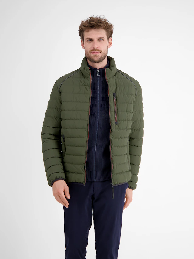LERROS Steppjacke »Light-Weight Herren Steppjacke« ohne Kapuze Wasserabweisend, atmungsaktiv, Brust- und Seitentaschen, unifarben