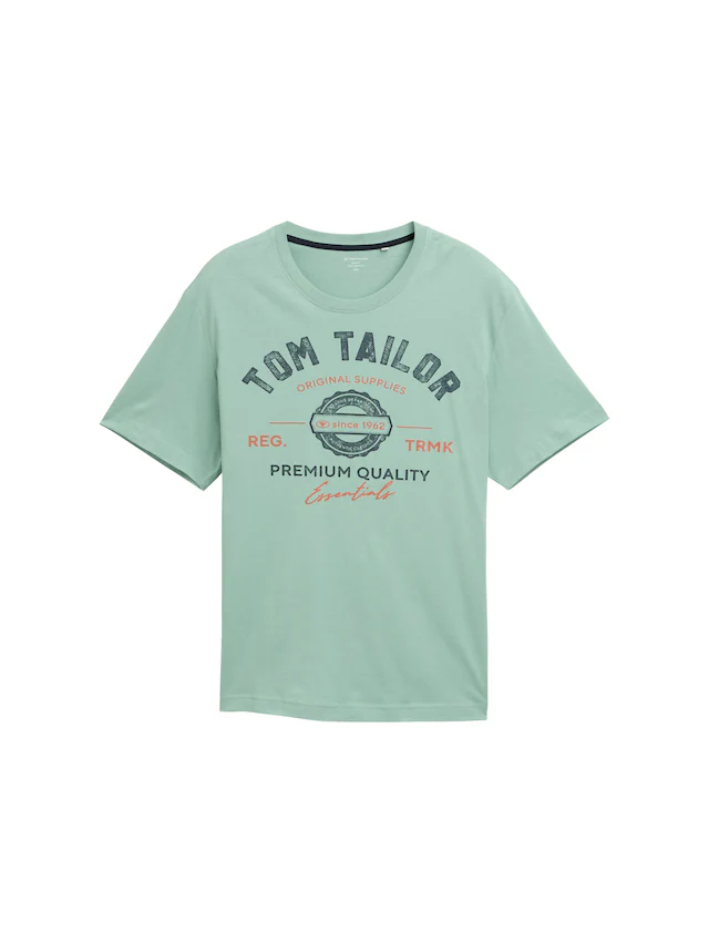 TOM TAILOR PLUS T-Shirt mit Logo-Print