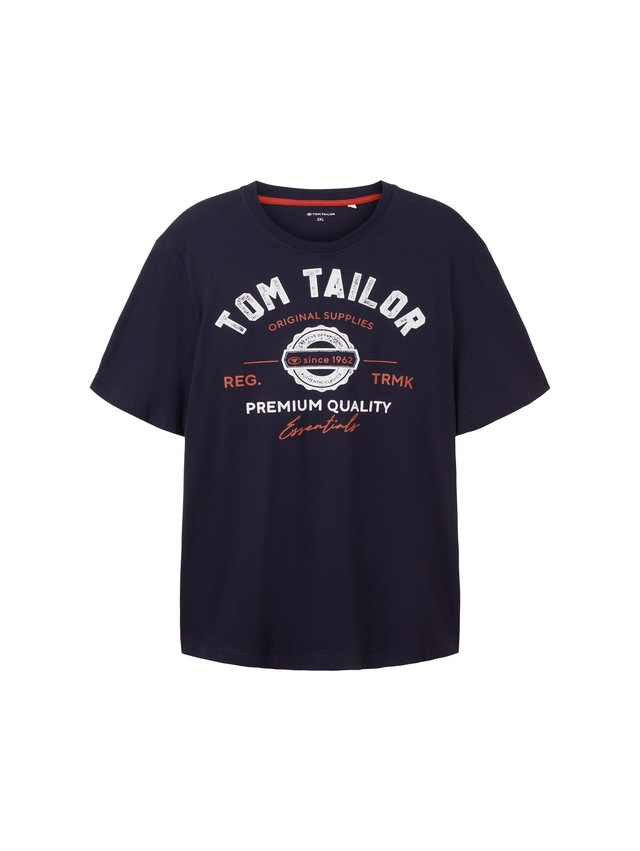 TOM TAILOR PLUS T-Shirt mit Logo-Print