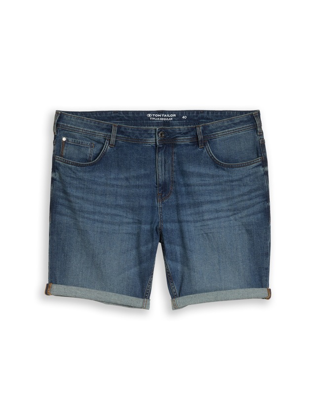 TOM TAILOR PLUS Jeansshorts im 5-Pocket-Sytel - Große Größen