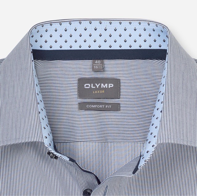 OLYMP Kurzarmhemd »Luxor« Businesshemd, comfort fit, New-Kentkragen