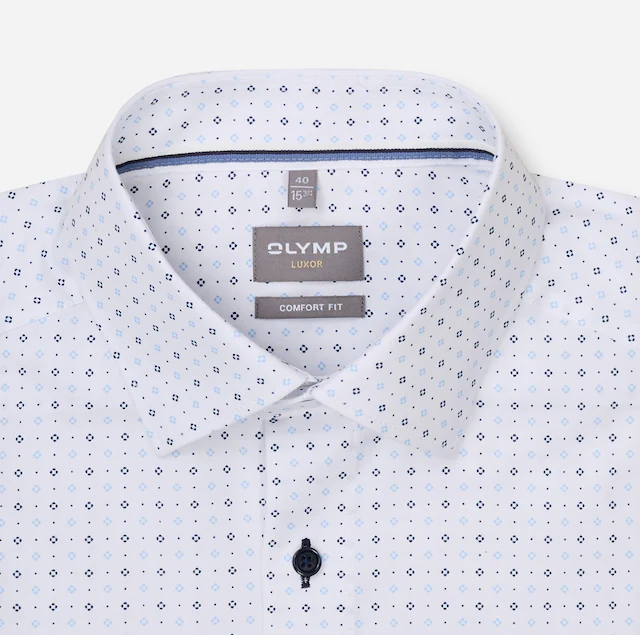 OLYMP Langarmhemd »Luxor« Businesshemd, comfort fit, Under-Button-down-Kragen