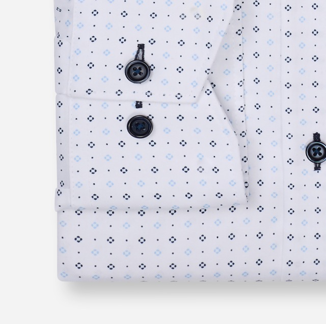 OLYMP Langarmhemd »Luxor« Businesshemd, comfort fit, Under-Button-down-Kragen