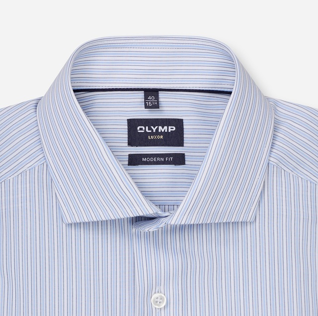 OLYMP Langarmhemd »Luxor« modern fit, Royal -Kentkragen, Businesshemd