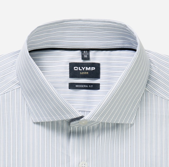 OLYMP Langarmhemd »Luxor« modern fit, Royal -Kentkragen, Businesshemd