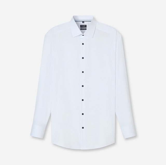OLYMP Langarmhemd »Luxor« Businesshemd, modern fit, New Kentkragen, Climate Control