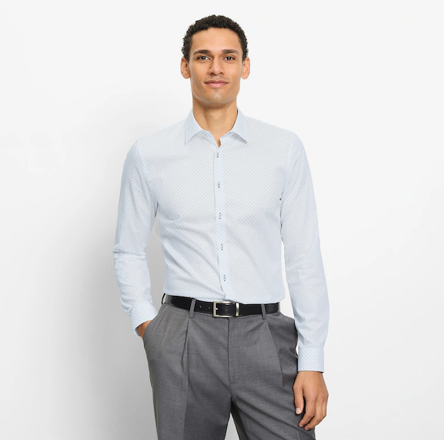 OLYMP Langarmhemd »No. Six« Businesshemd, super slim, Kentkragen
