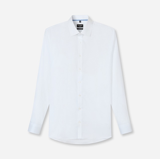 OLYMP Langarmhemd »No 6 six« super slim, Kentkragen, Businesshemd