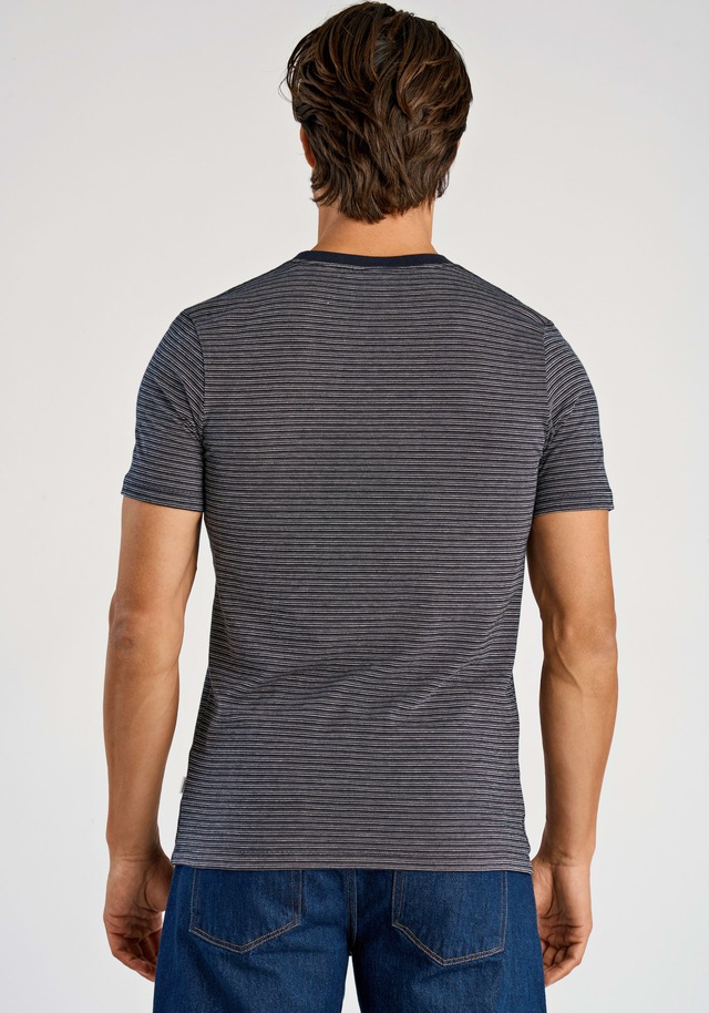 LINDBERGH Rundhalsshirt mit feiner Struktur