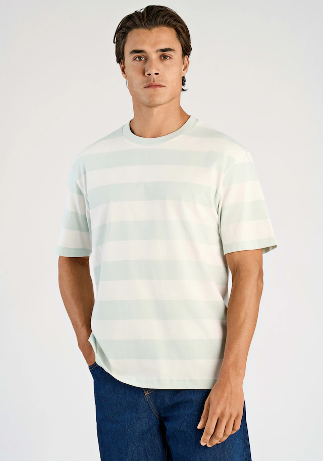LINDBERGH Kurzarmshirt im Streifen-Design