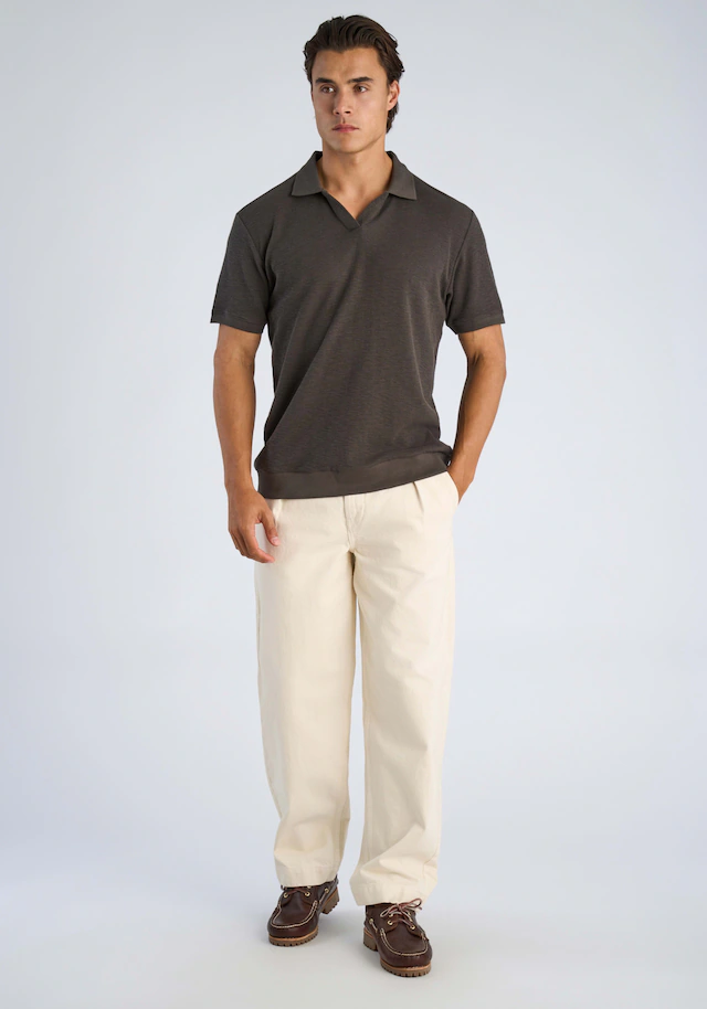LINDBERGH Kurzarmshirt mit Polokragen