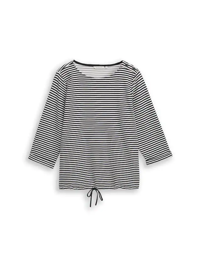TOM TAILOR PLUS T-Shirt »TTP T-Shirt« mit Streifen Muster