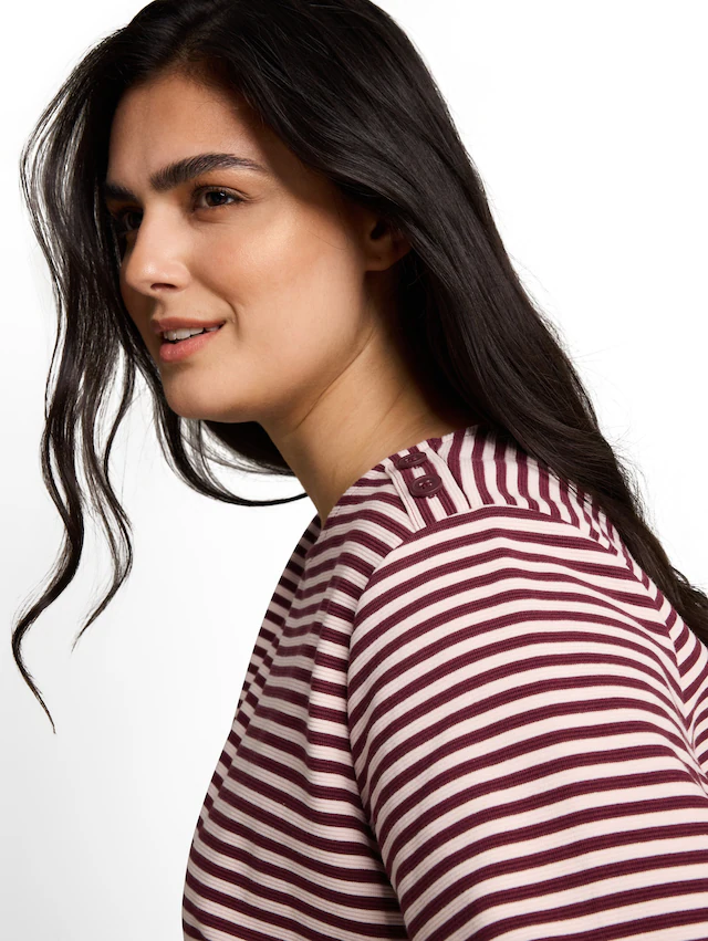TOM TAILOR PLUS T-Shirt »TTP T-Shirt« mit Streifen Muster