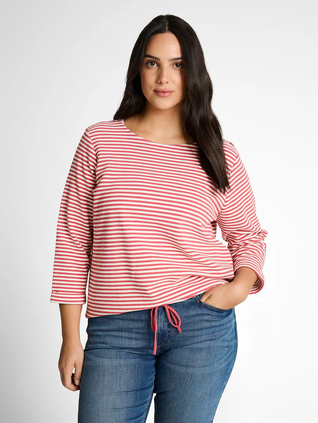 TOM TAILOR PLUS T-Shirt »TTP T-Shirt« mit Streifen Muster