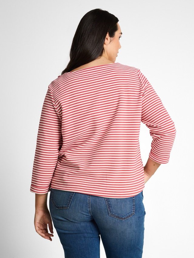 TOM TAILOR PLUS T-Shirt »TTP T-Shirt« mit Streifen Muster