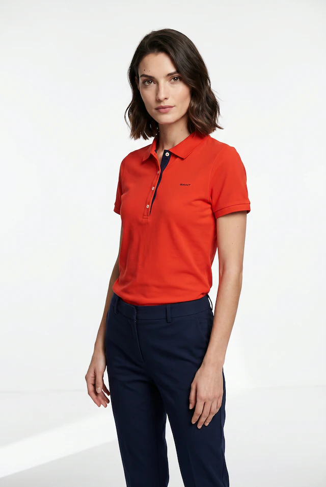 Gant Poloshirt »SLIM CONTRAST COLOR« Slim fit mit Polokragen