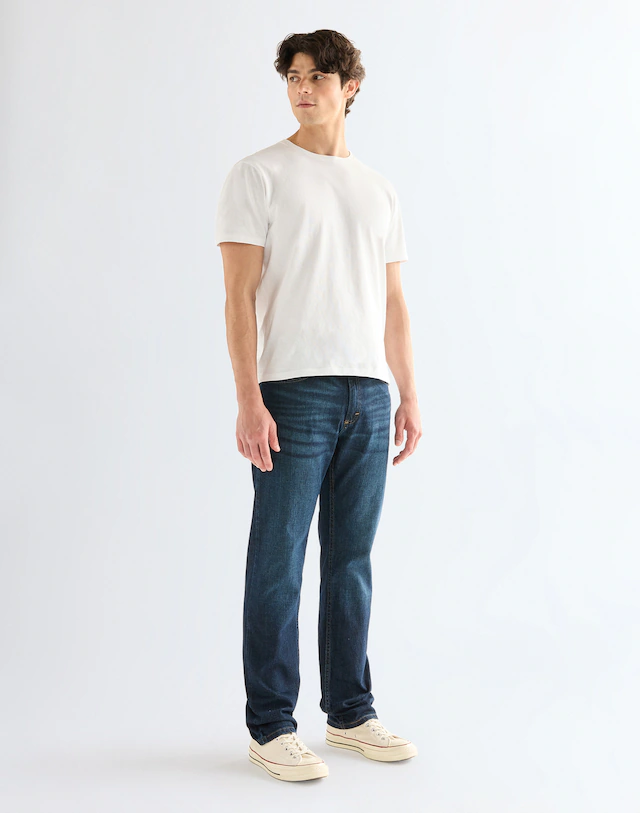 Wrangler Straight-Jeans »Foundation« aus elastischer Baumwollmischung