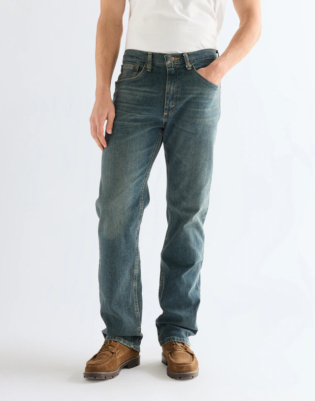 Wrangler Straight-Jeans »Foundation« aus elastischer Baumwollmischung