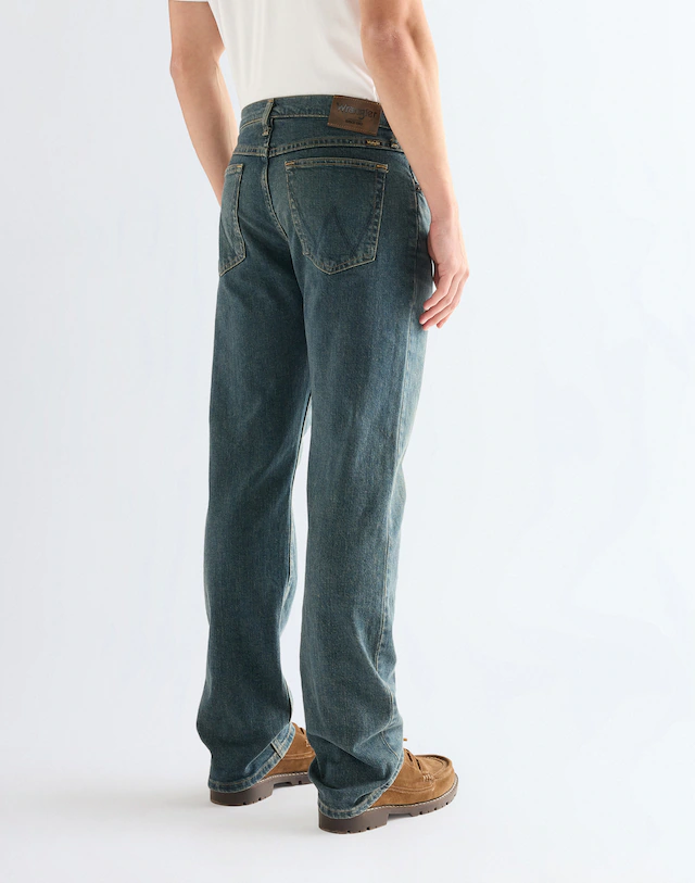 Wrangler Straight-Jeans »Foundation« aus elastischer Baumwollmischung