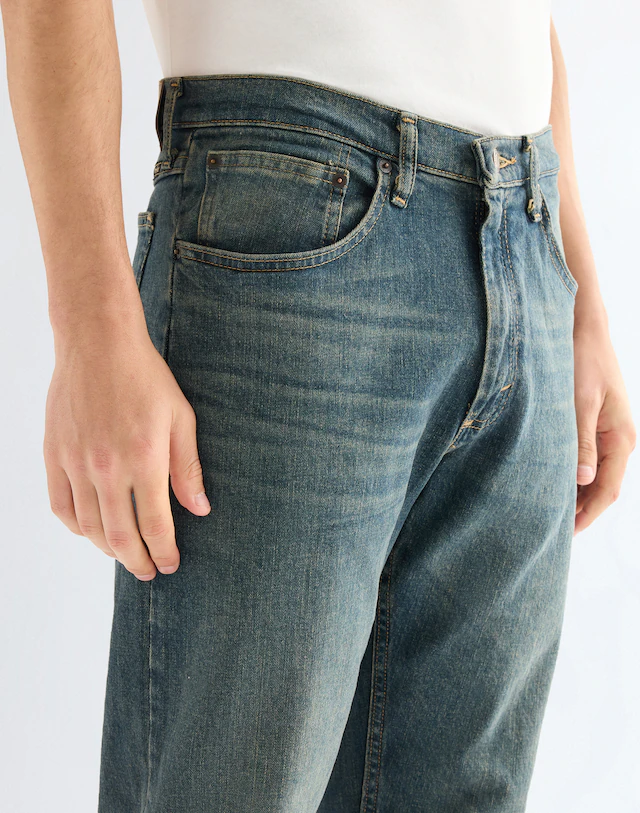 Wrangler Straight-Jeans »Foundation« aus elastischer Baumwollmischung