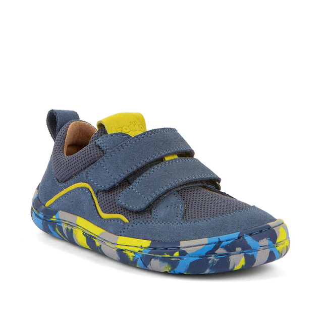 froddo® Barfußschuh »BAREFOOT BAZE« Klettschuh, Sneaker, Freizeitschuh mit bunter Laufsohle