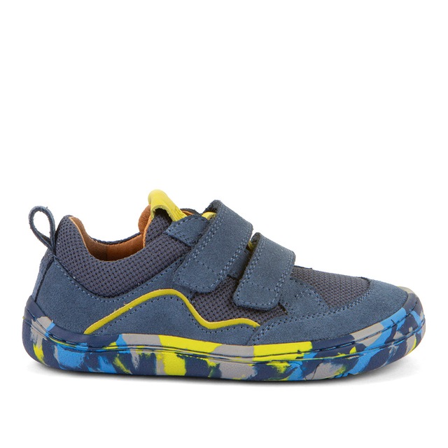 froddo® Barfußschuh »BAREFOOT BAZE« Klettschuh, Sneaker, Freizeitschuh mit bunter Laufsohle
