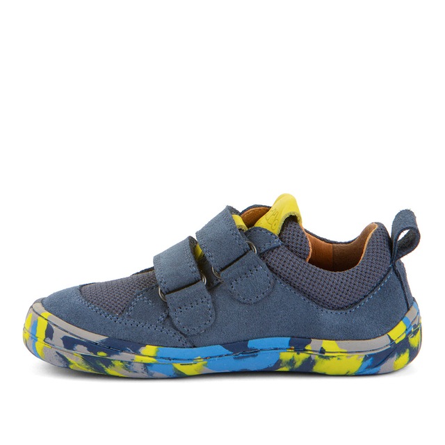 froddo® Barfußschuh »BAREFOOT BAZE« Klettschuh, Sneaker, Freizeitschuh mit bunter Laufsohle