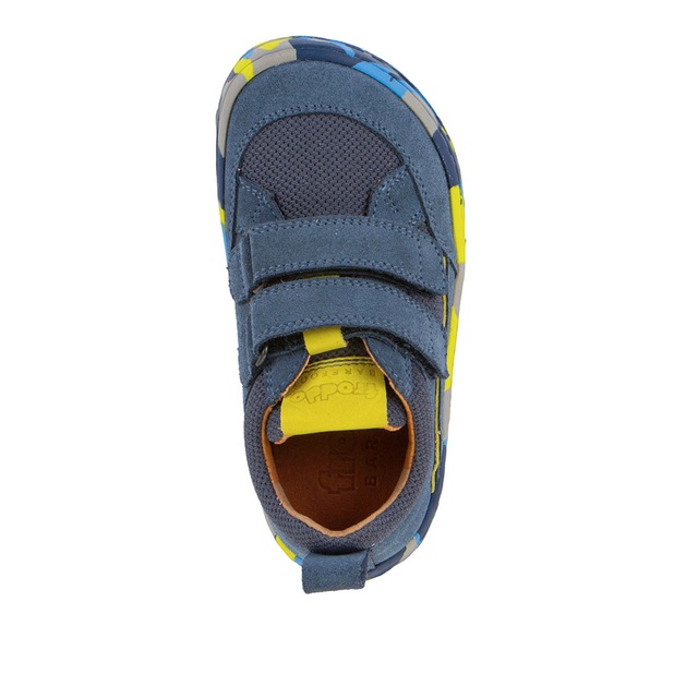 froddo® Barfußschuh »BAREFOOT BAZE« Klettschuh, Sneaker, Freizeitschuh mit bunter Laufsohle
