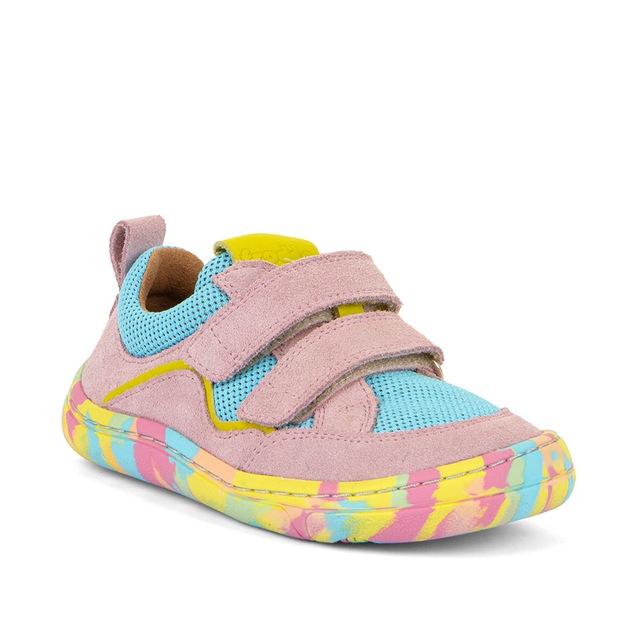 froddo® Barfußschuh »BAREFOOT BAZE« Klettschuh, Sneaker, Freizeitschuh mit bunter Laufsohle