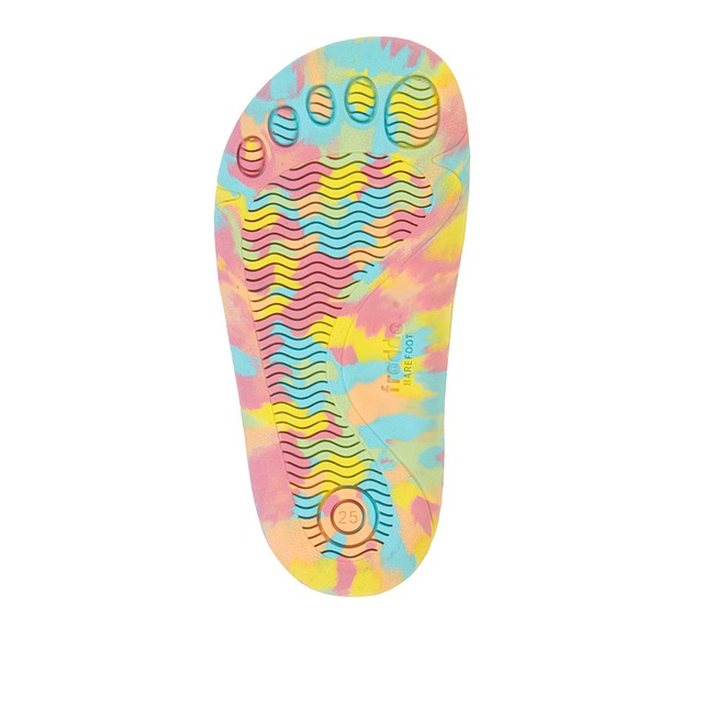 froddo® Barfußschuh »BAREFOOT BAZE« Klettschuh, Sneaker, Freizeitschuh mit bunter Laufsohle
