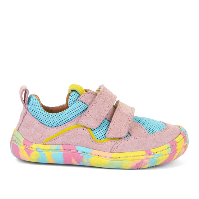 froddo® Barfußschuh »BAREFOOT BAZE« Klettschuh, Sneaker, Freizeitschuh mit bunter Laufsohle