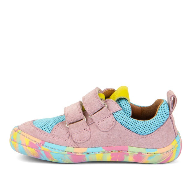 froddo® Barfußschuh »BAREFOOT BAZE« Klettschuh, Sneaker, Freizeitschuh mit bunter Laufsohle