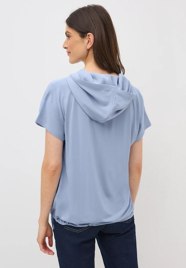 Cecil Kapuzenshirt aus softem Materialmix
