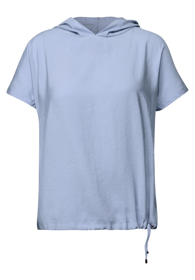Cecil Kapuzenshirt aus softem Materialmix